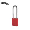 Master Lock A1107KAMKRED Anodized Aluminum Safety Padlock