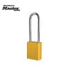 Master Lock A1107KAMKYLW Anodized Aluminum Safety Padlock