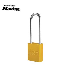 Master Lock A1107KAMKYLW Anodized Aluminum Safety Padlock