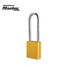 Master Lock A1107KAYLW Anodized Aluminum Safety Padlock