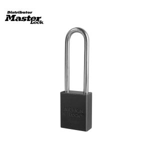 Master Lock A1107MKBLK Anodized Aluminum Safety Padlock