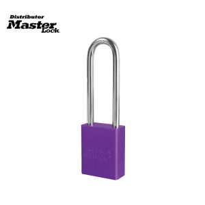 Master Lock A1107MKPRP Anodized Aluminum Safety Padlock