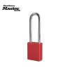 Master Lock A1107RED Anodized Aluminum Safety Padlock