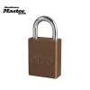 Master Lock A1165BRN Anodized Aluminum Safety Padlock