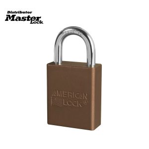 Master Lock A1165BRN Anodized Aluminum Safety Padlock