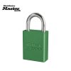 Master Lock A1165KAGRN Anodized Aluminum Safety Padlock