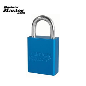 Master Lock A1167KAMKW417BLU Anodized Aluminum Safety Padlock