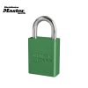 Master Lock A1165KAMKW417GRN Anodized Aluminum Safety Padlock