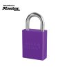 Master Lock A1165KAMKW417PRP Anodized Aluminum Safety Padlock