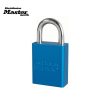 Master Lock A1165MKW417BLU Anodized Aluminum Safety Padlock