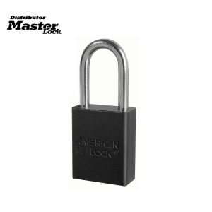 Master Lock A1166BLK Anodized Aluminum Safety Padlock