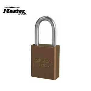 Master Lock A1166BRN Anodized Aluminum Safety Padlock