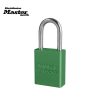 Master Lock A1166GRN Anodized Aluminum Safety Padlock