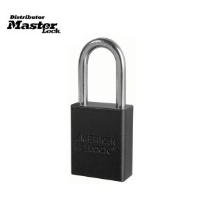 Master Lock A1166MKBLK Anodized Aluminum Safety Padlock