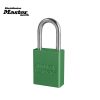 Master Lock A1166MKGRN Anodized Aluminum Safety Padlock