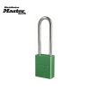 Master Lock A1167GRN Anodized Aluminum Safety Padlock