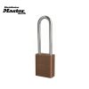 Master Lock A1167KAMKW417BRN Anodized Aluminum Safety Padlock
