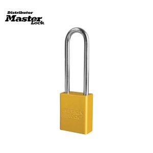 Master Lock A1167KAYLW Anodized Aluminum Safety Padlock