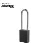 Master Lock A1167MKW417BLK Anodized Aluminum Safety Padlock