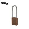 Master Lock A1167MKW417BRN Anodized Aluminum Safety Padlock