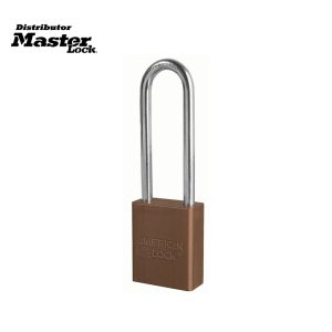 Master Lock A1167MKW417BRN Anodized Aluminum Safety Padlock