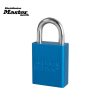 Master Lock S1105BLU Anodized Aluminum Safety Padlock