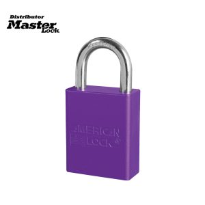Master Lock S1105PRP Anodized Aluminum Safety Padlock