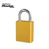 Master Lock S1105YLW Anodized Aluminum Safety Padlock