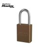 Master Lock S1106BRN Anodized Aluminum Safety Padlock
