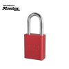 Master Lock S1106RED Anodized Aluminum Safety Padlock