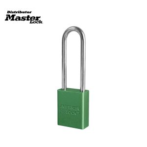 Master Lock S1107GRN Anodized Aluminum Safety Padlock
