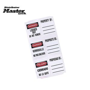 Master Lock S140 Lockout Tags