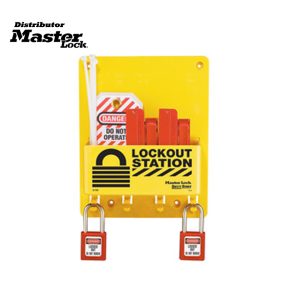 Master Lock S1720E410 Wall Mounted Lockout Station