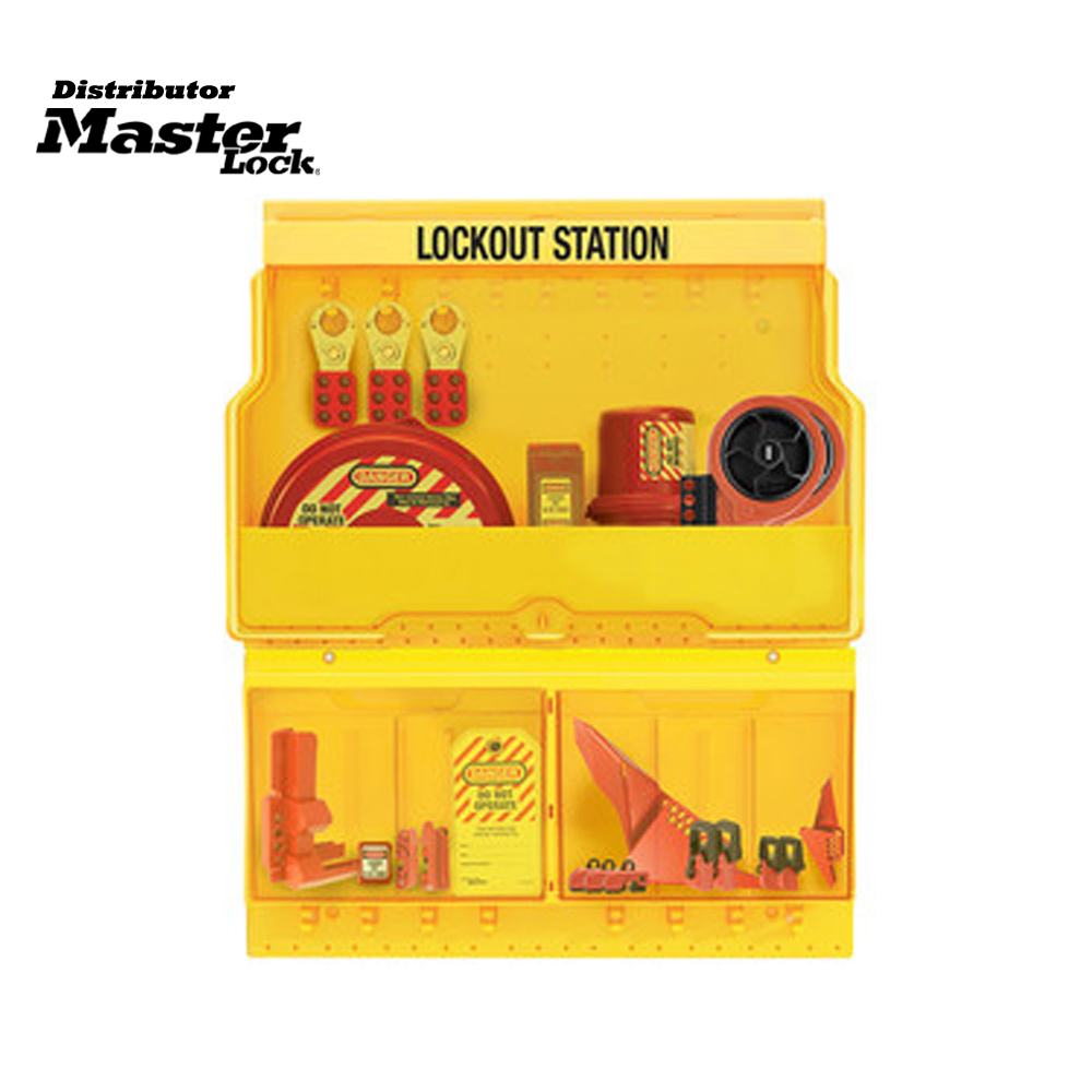 Master Lock S1900VEPRE Wall Mounted Lockout Station