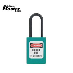 Master Lock S32TEAL Zenex™ Thermoplastic Safety Padlock