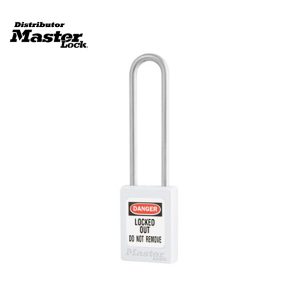 Master Lock S33LTWHT Zenex™ Thermoplastic Safety Padlock