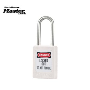 Master Lock S33WHT Zenex™ Thermoplastic Safety Padlock