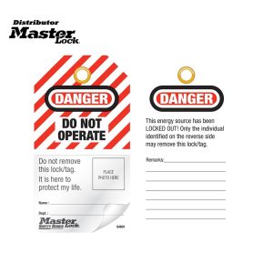 Master Lock S4801 Lockout Tags